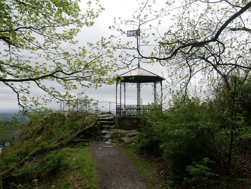 Teufelskanzel, Dettweiler Tempel, 1896 erbaut
