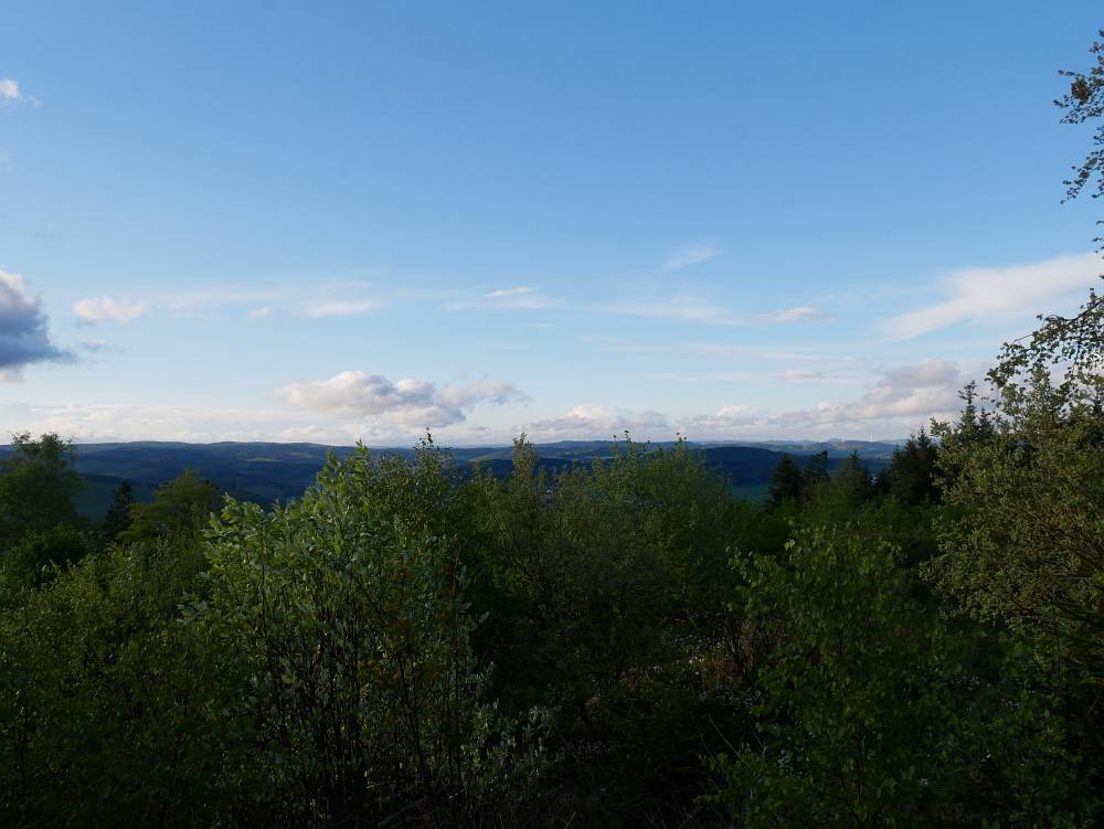 Aussicht von der Erhebung Eschenburg
