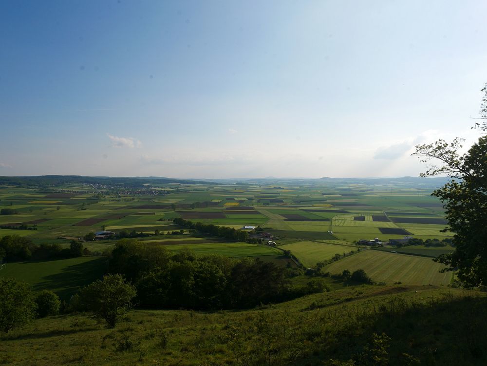 Amöneburg, Blick aufs Amöneburger Becken
