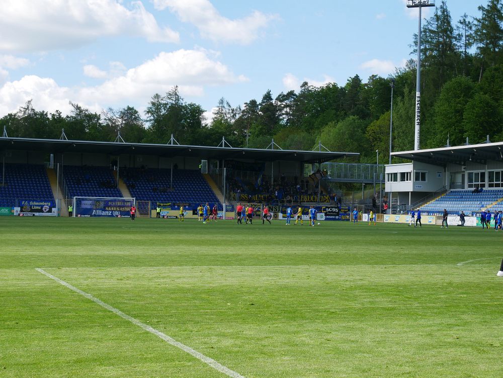 TSG Hoffenheim II - 1.FC Saarbrücken, Spielende