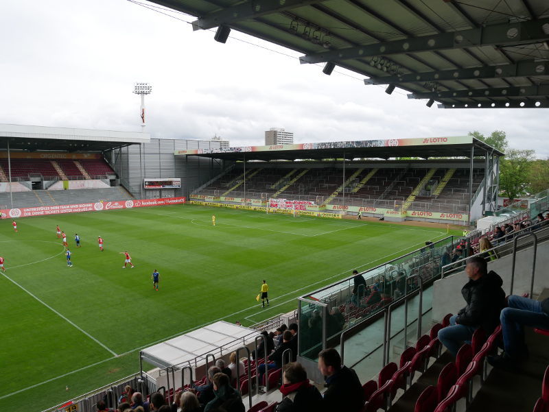 Stadion am Bruchweg, Mainz, 1.FSV Mainz 05 II - 1. FC Saarbrücken