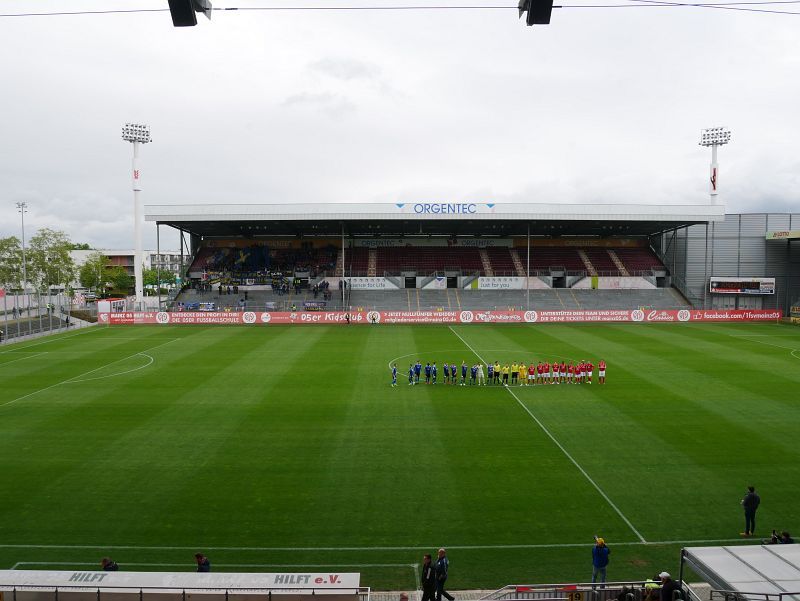Stadion am Bruchweg, Mainz, 1.FSV Mainz 05 II - 1. FC Saarbrücken