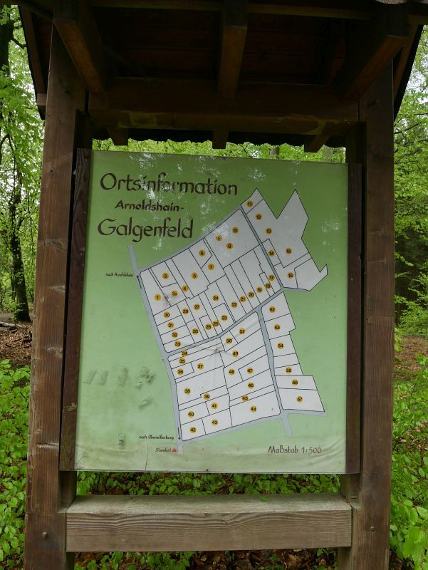 Was soll uns diese Ortsinformation über Arnoldshain-Galgenfeld sagen?