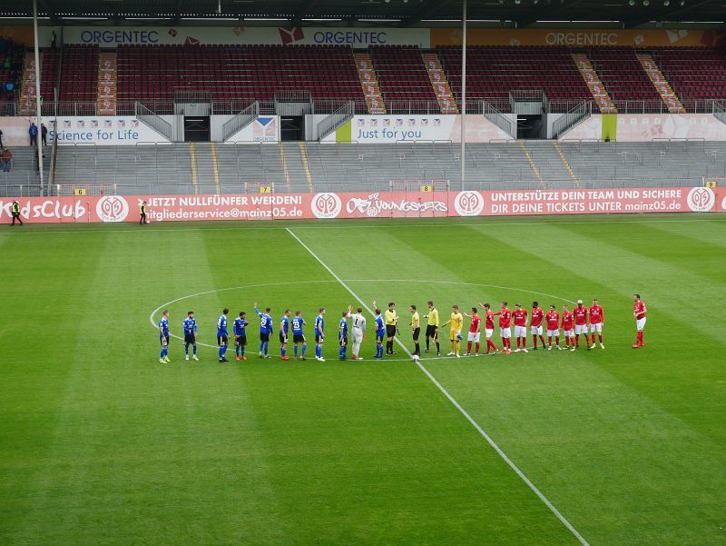 Stadion am Bruchweg, Mainz, 1.FSV Mainz 05 II - 1. FC Saarbrücken