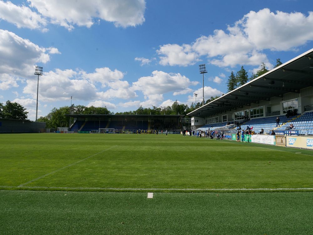 TSG Hoffenheim II - 1.FC Saarbrücken, Spielende